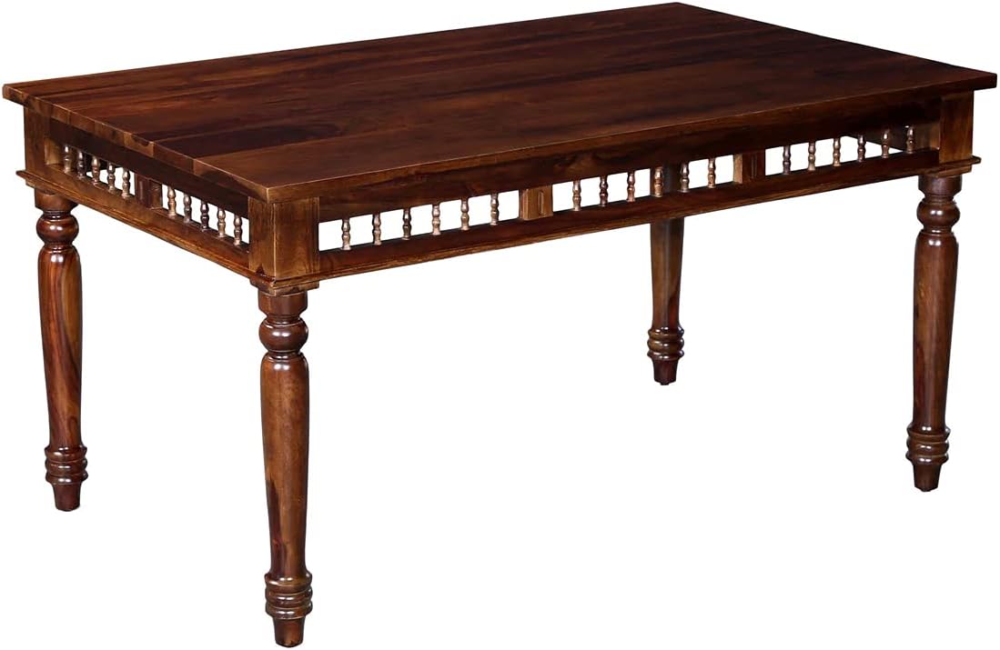 6 Chair Wooden Dining Table view